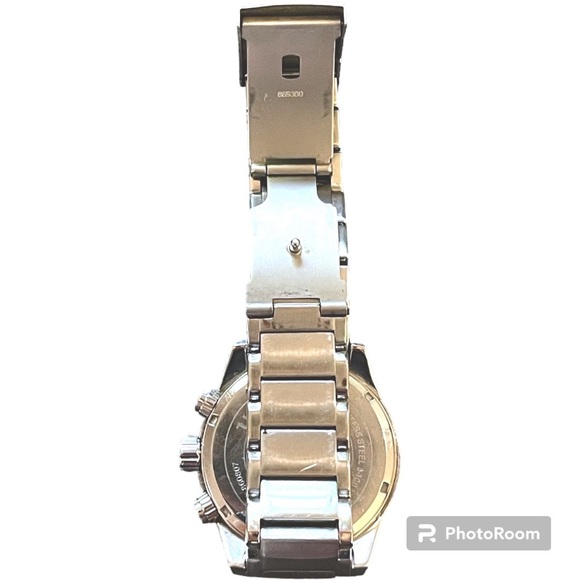 Fossil men’s watch, silver band - Picture 4 of 6